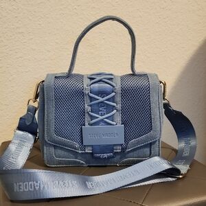 Steve Madden Blue Crossbody Bag